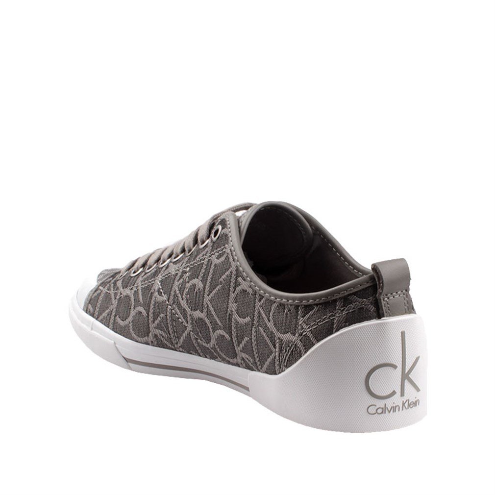 Calvin Klein Erkek Keten Ayakkabı Kauçuk Taban O10806 14K MOD CK LOGO -  PEWTER | Marka Park