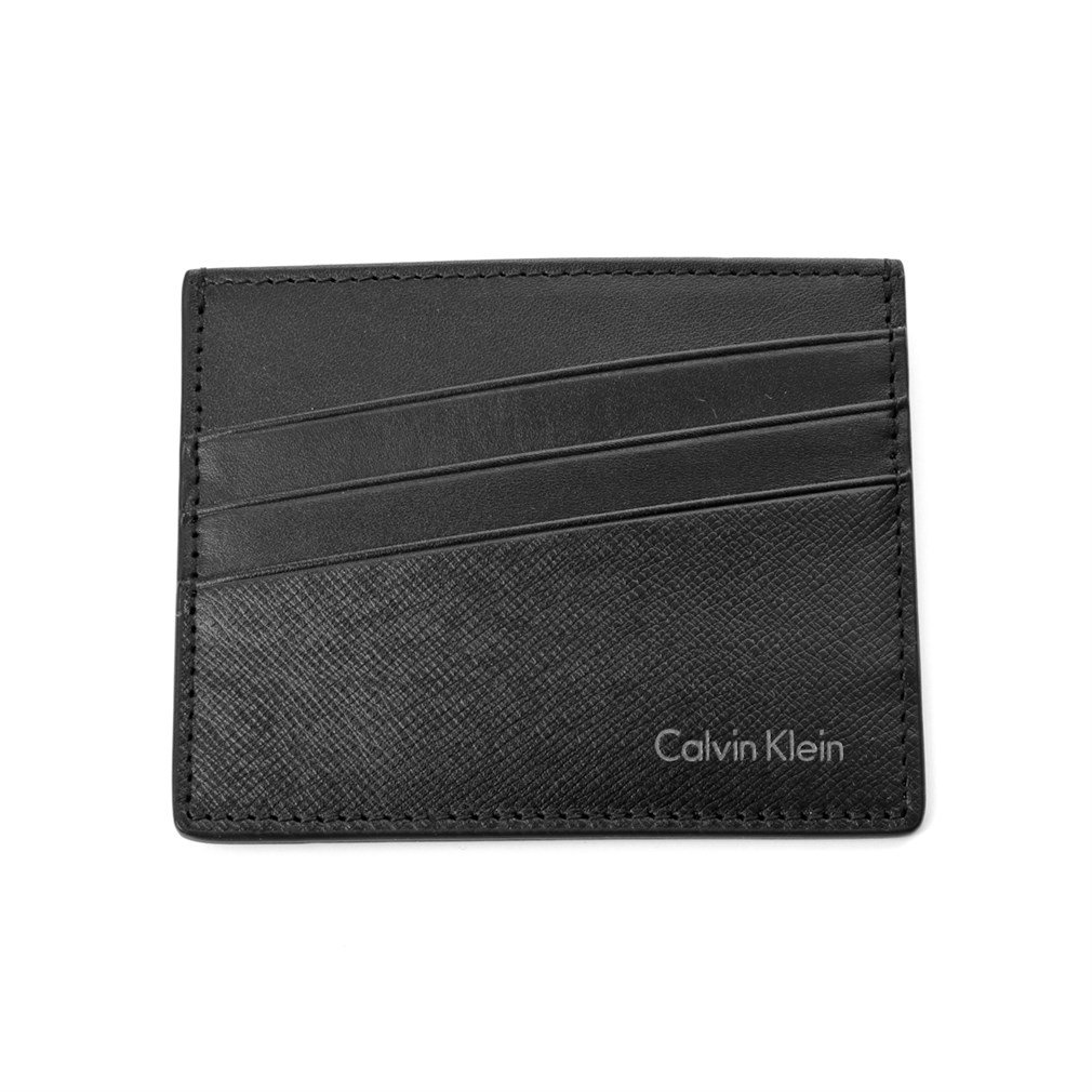 Calvin Klein Erkek Cüzdan & Kartlık K50K502468 001 NOEL CARDHOLDER WITH  BLACK | Marka Park