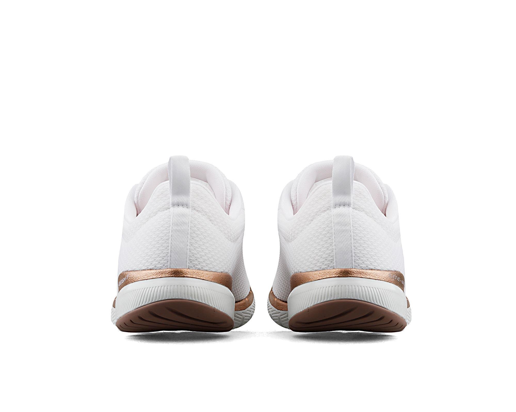 Kadın Sneaker S13070 WTRG Skechers FLEX APPEAL 3.0 BEYAZ-PEMBE-ALTIN