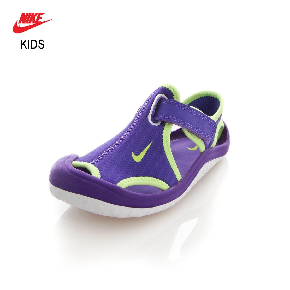 Nike Kız Çocuk Sandalet Eva-kauçuk 344993-513 NIKE SUNRAY PROTECT (TD)  HYPER GRAPE-GHOST GREEN-WHITE | Marka Park
