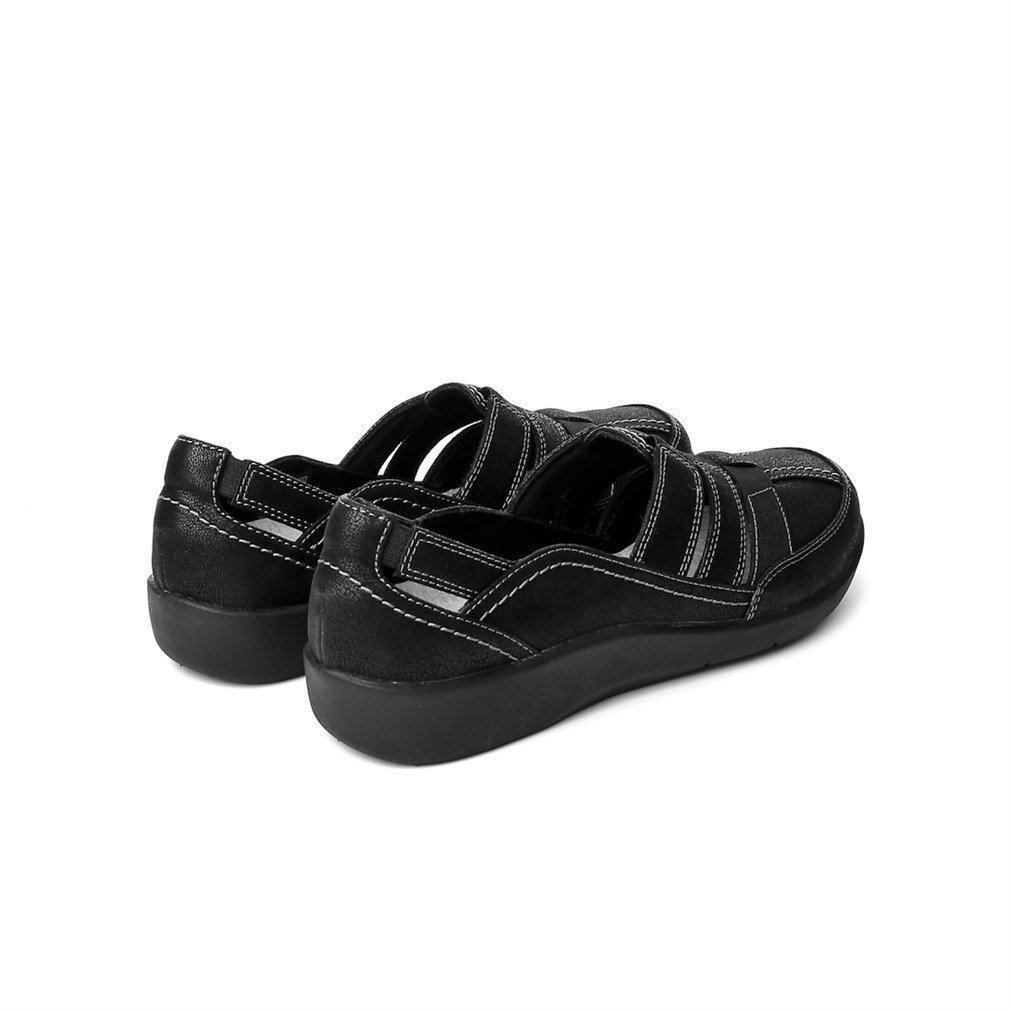S YAH Kad n Slip On Ba c ks z 261258914 CLARKS SILLIAN STORK BLACK