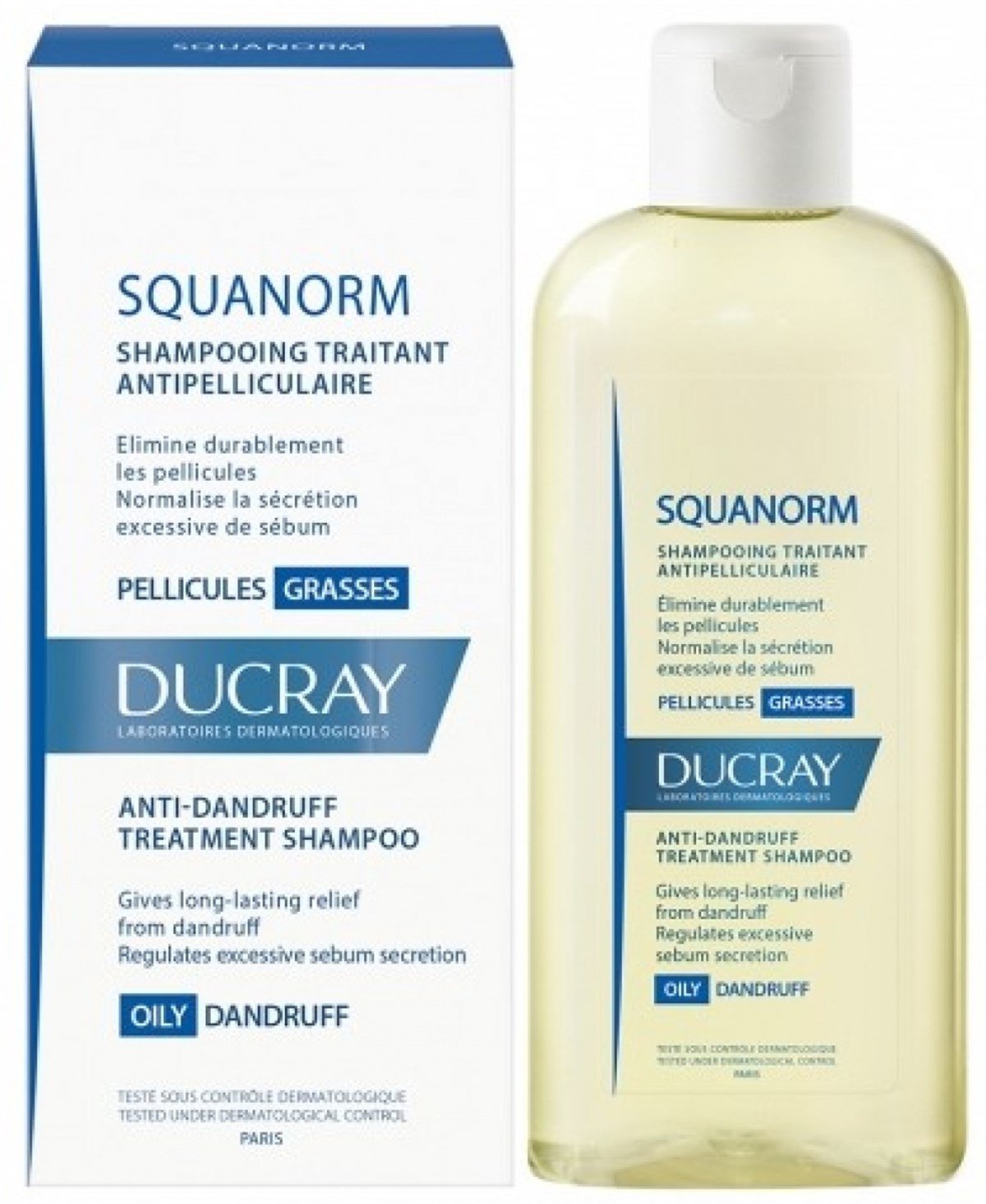 Ducray Squanorm Gras Şampuan 200 ml
