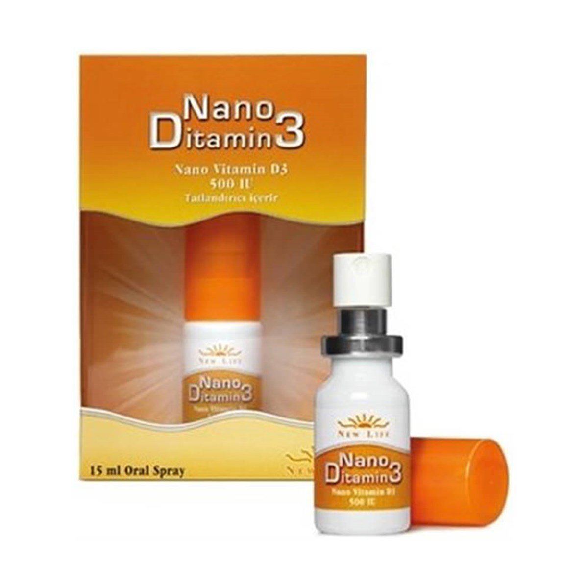 New Life Nano Ditamin3 D3 Vitamini Oral Sprey 15 ml