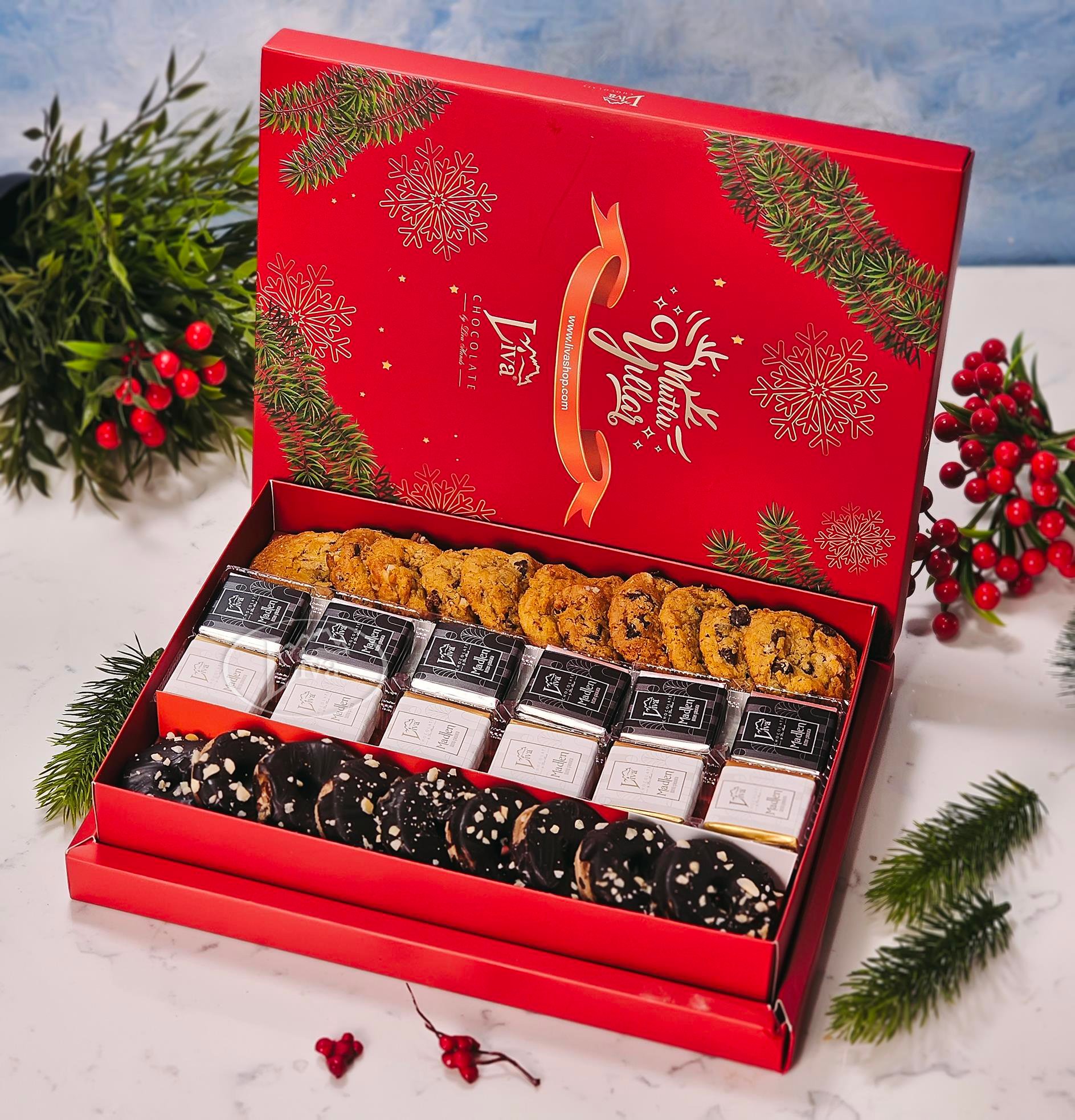 【最終出品】Tartine et Chocolat 140 セット Madlen Çikolata ve Kurupasta İkram Seti Küçük Boy - Liva Shop