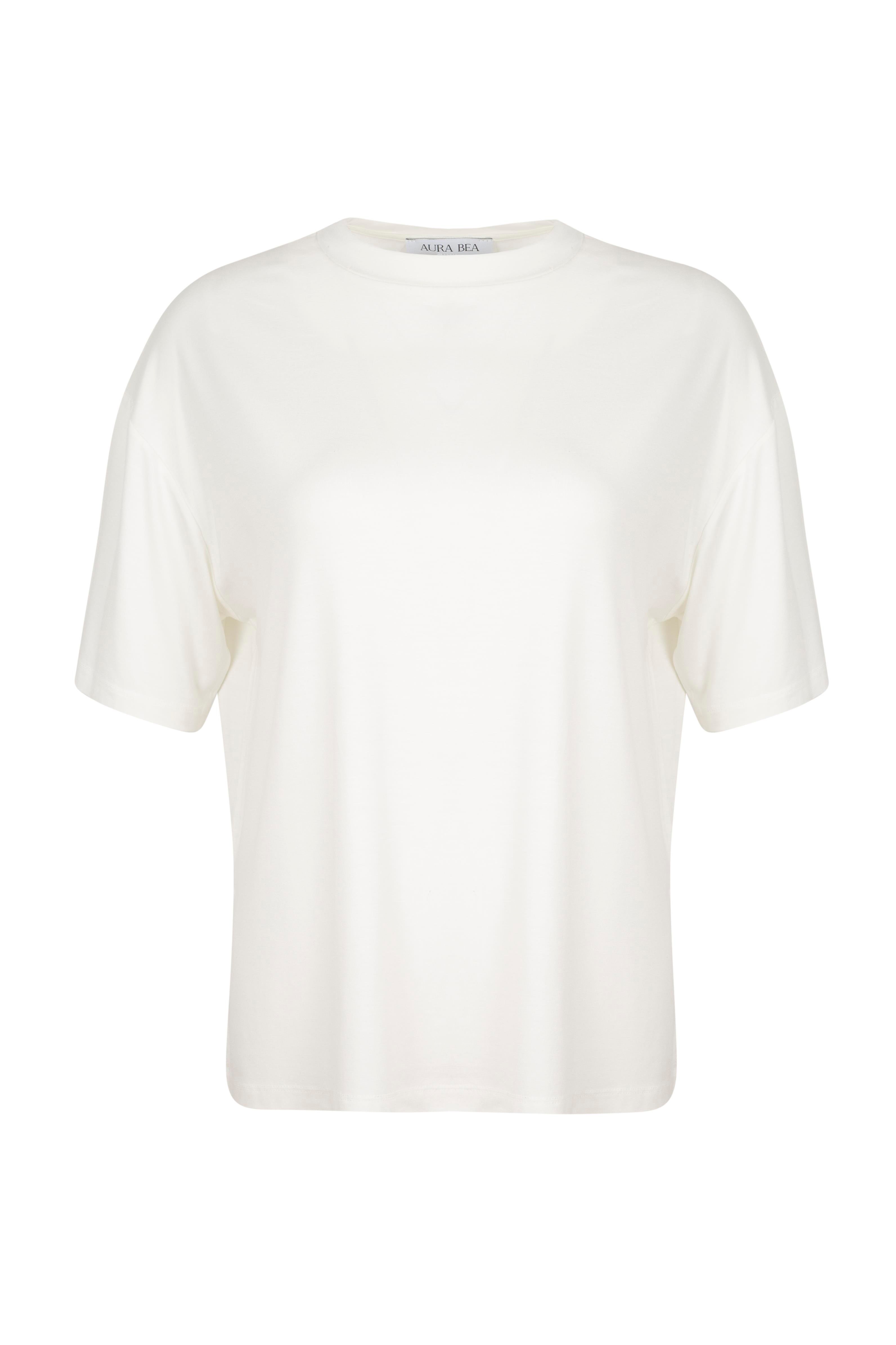 OVERSIZE BASIC TSHIRT BEYAZ