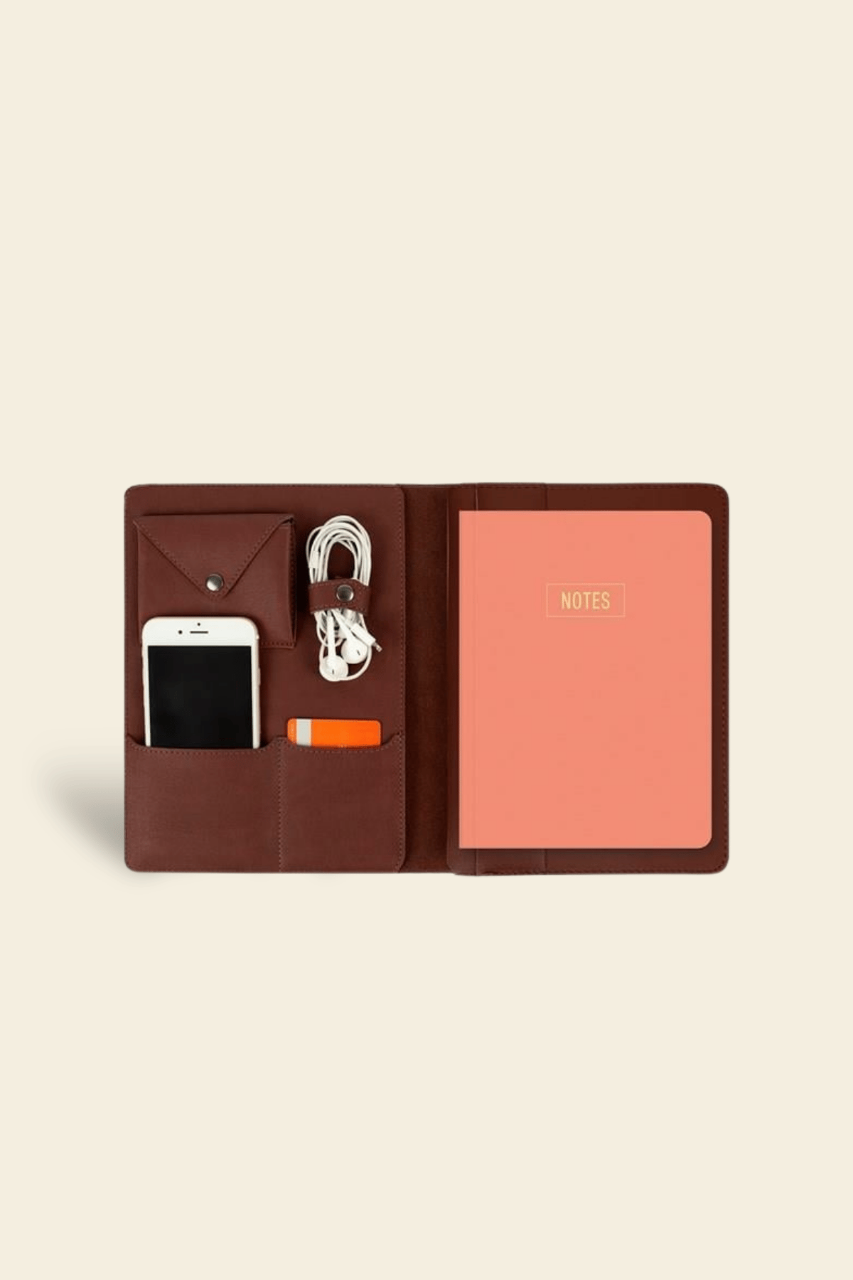 Vegan Organizer Kılıf - Mini Bordo Tablet Kabı | LeColor