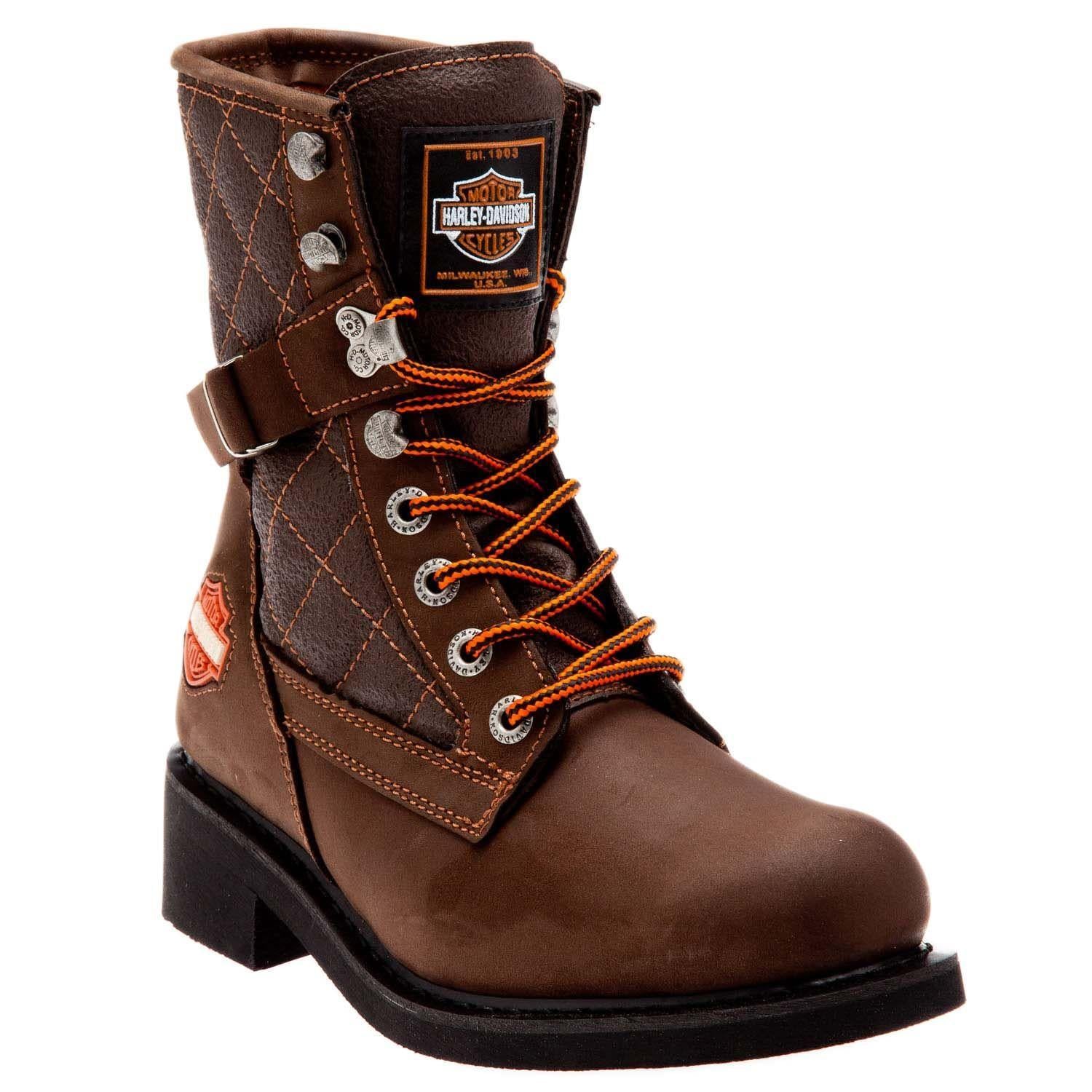 Harley Davidson 558 Steel Toe Hi Crosta Süet Erkek Bot