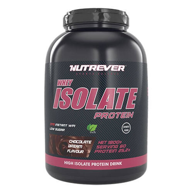 Nutrever Whey Isolate Protein 1800 Gr | Gym Market
