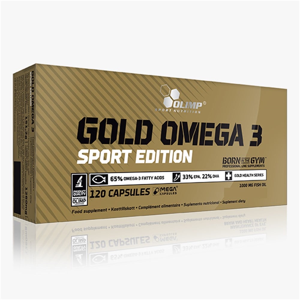 Olimp Gold Omega 3 Sport Edition 120 Kapsül | Olimp | Omega 3 - Balık Yağı  | Gym Market