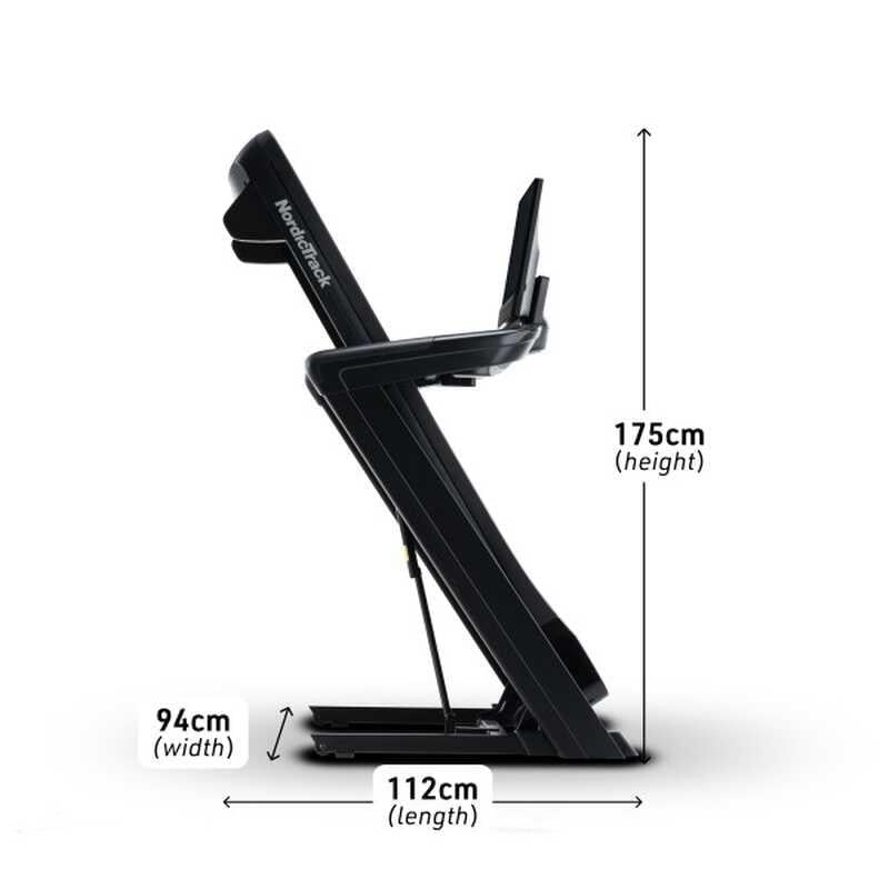 NordicTrack Commercial 1750 Koşu Bandı Katlanabilir Ozellik