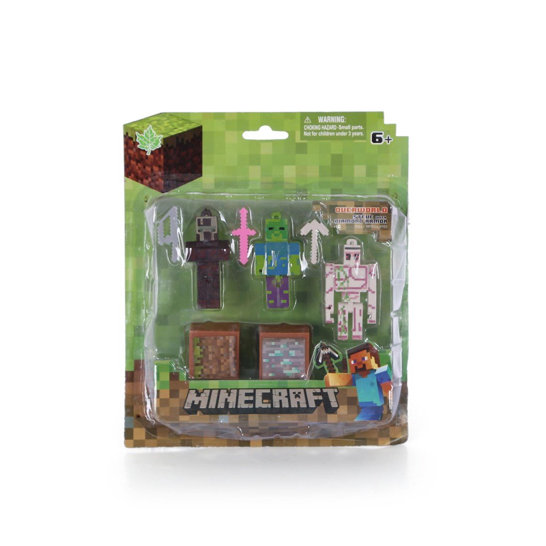 7 Parça Minecraft Figür Seti - Minecraft Oyuncakları - Zombiler - Minecraft  Figürleri