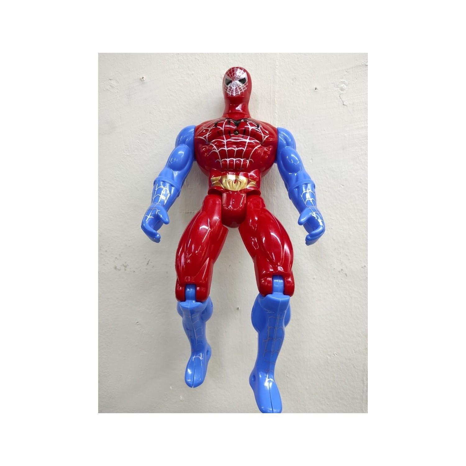 Örümcek Adam Işıklı Orta Boy Oyuncak Karakter Figür + Maske - Spiderman  Figür
