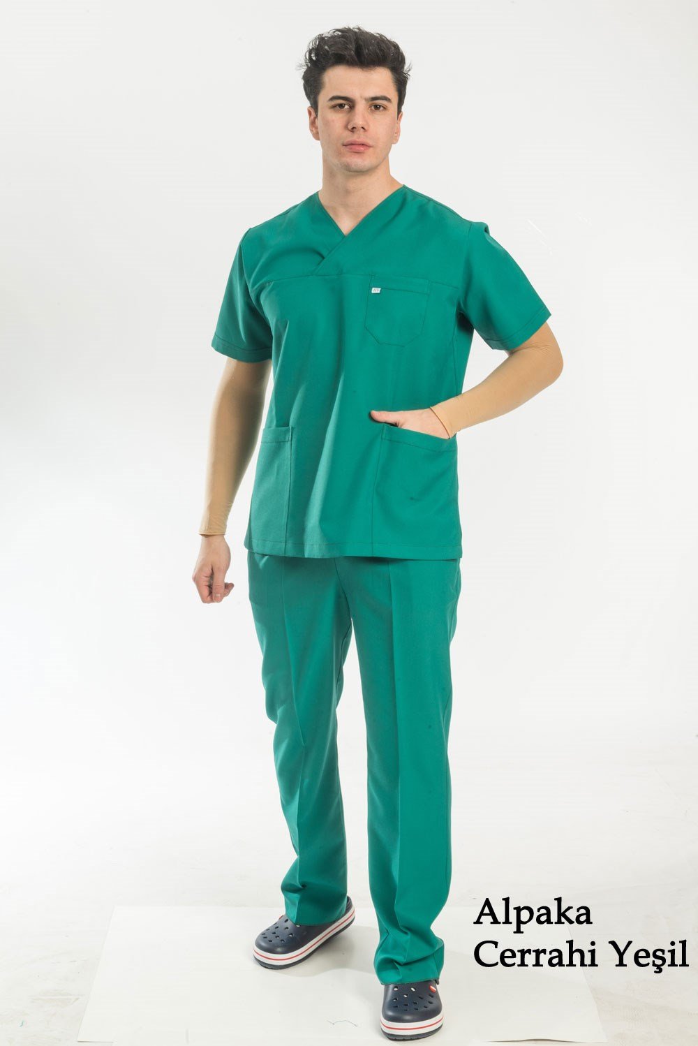 Yeşil renkli Scrubs, Yeşil renkli Doktor Kıyafeti, Yeşil Nöbet takımı