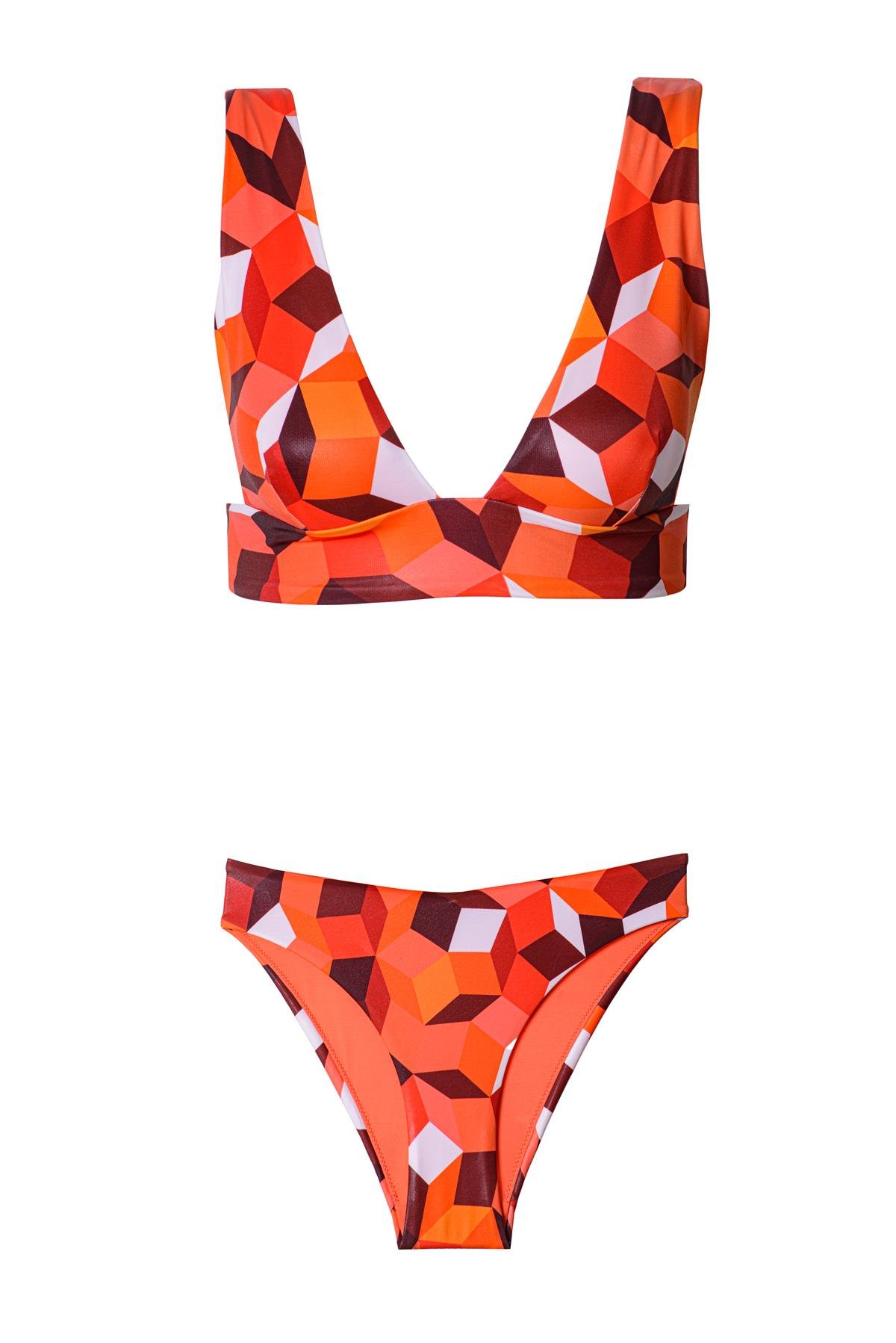 Amalfi Deep V Bikini Top