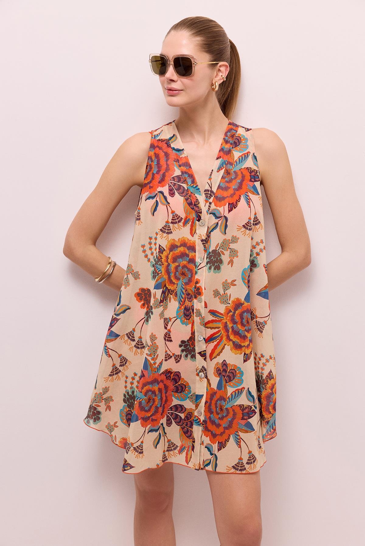 Ammolite Shirt Dress