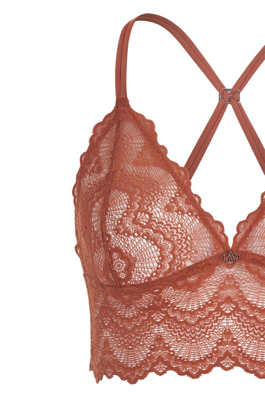 Flame  Bralette Cinnamon