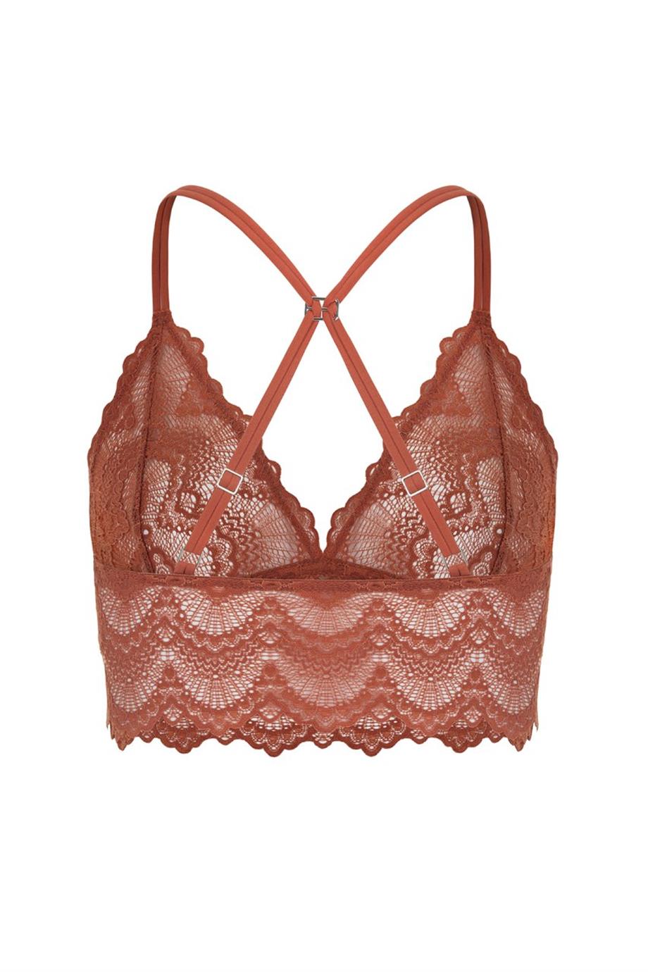 Flame  Bralette Cinnamon