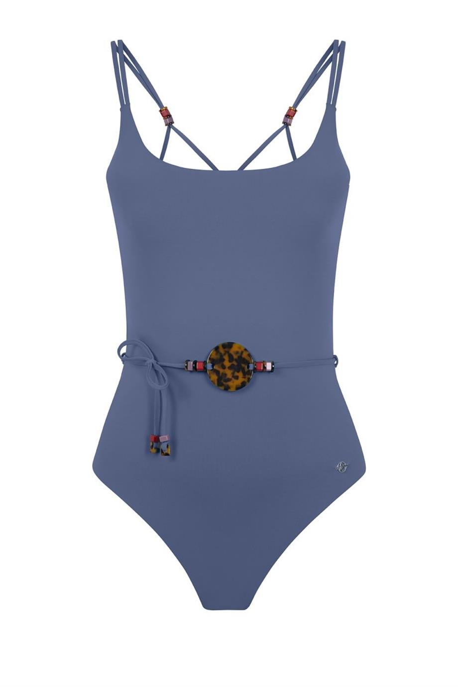 New Classic KEMERLİ Swimsuit Grey