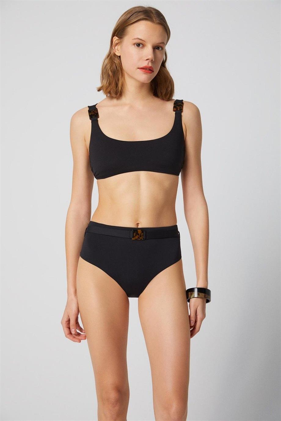 Simplicity Yüksel Bel Bikini Bottom