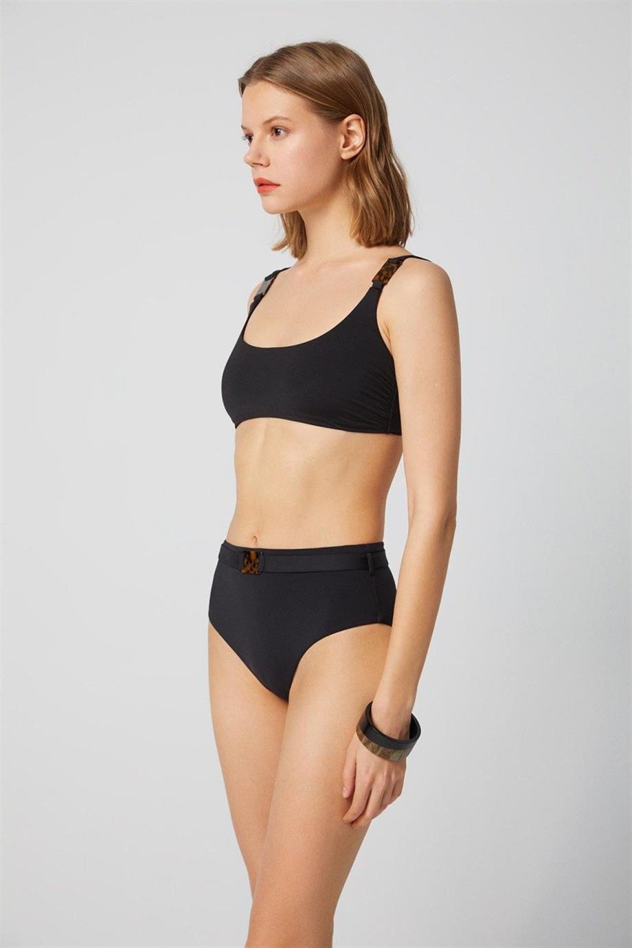 Simplicity Yüksel Bel Bikini Bottom