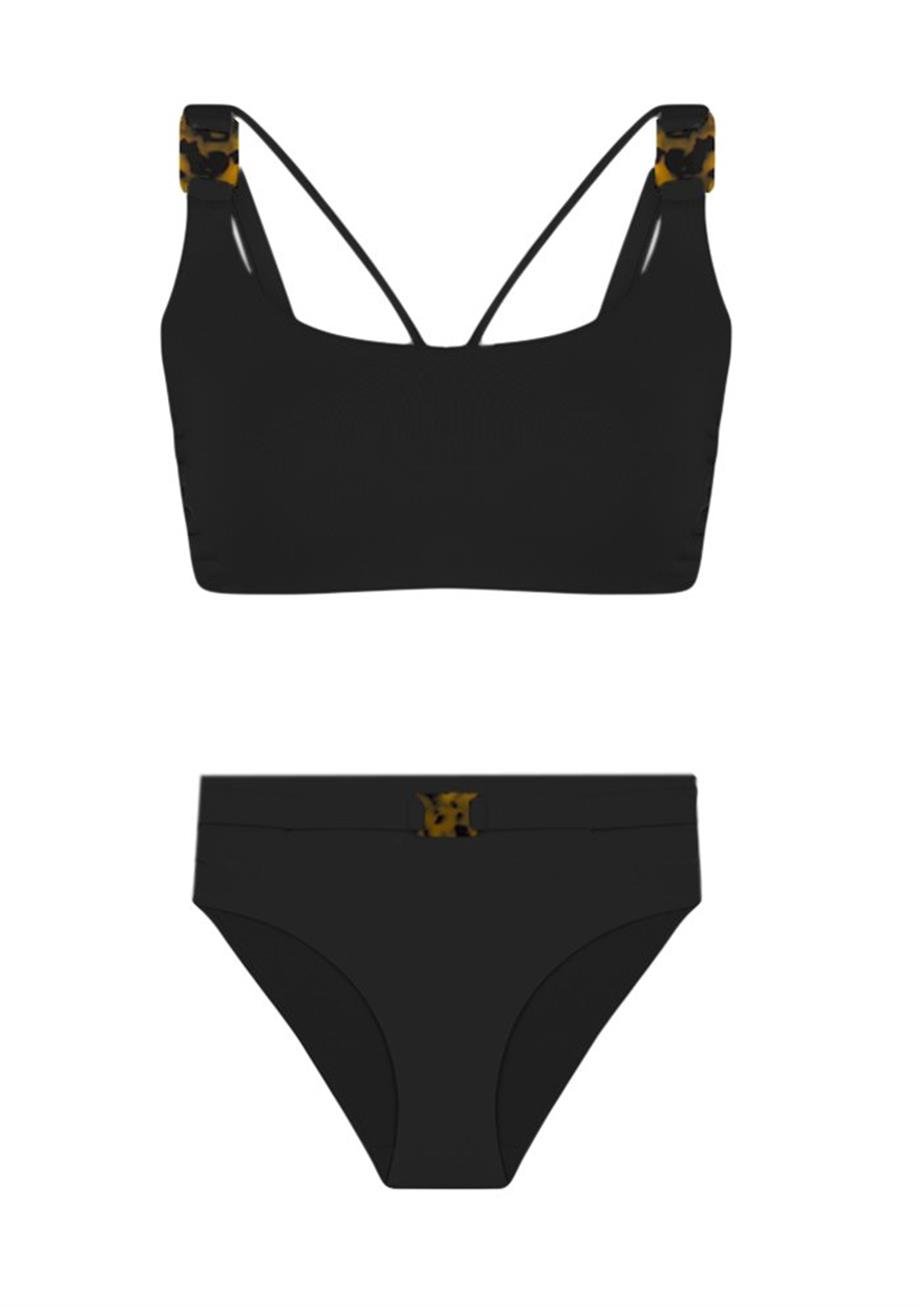 Simplicity Yüksel Bel Bikini Bottom