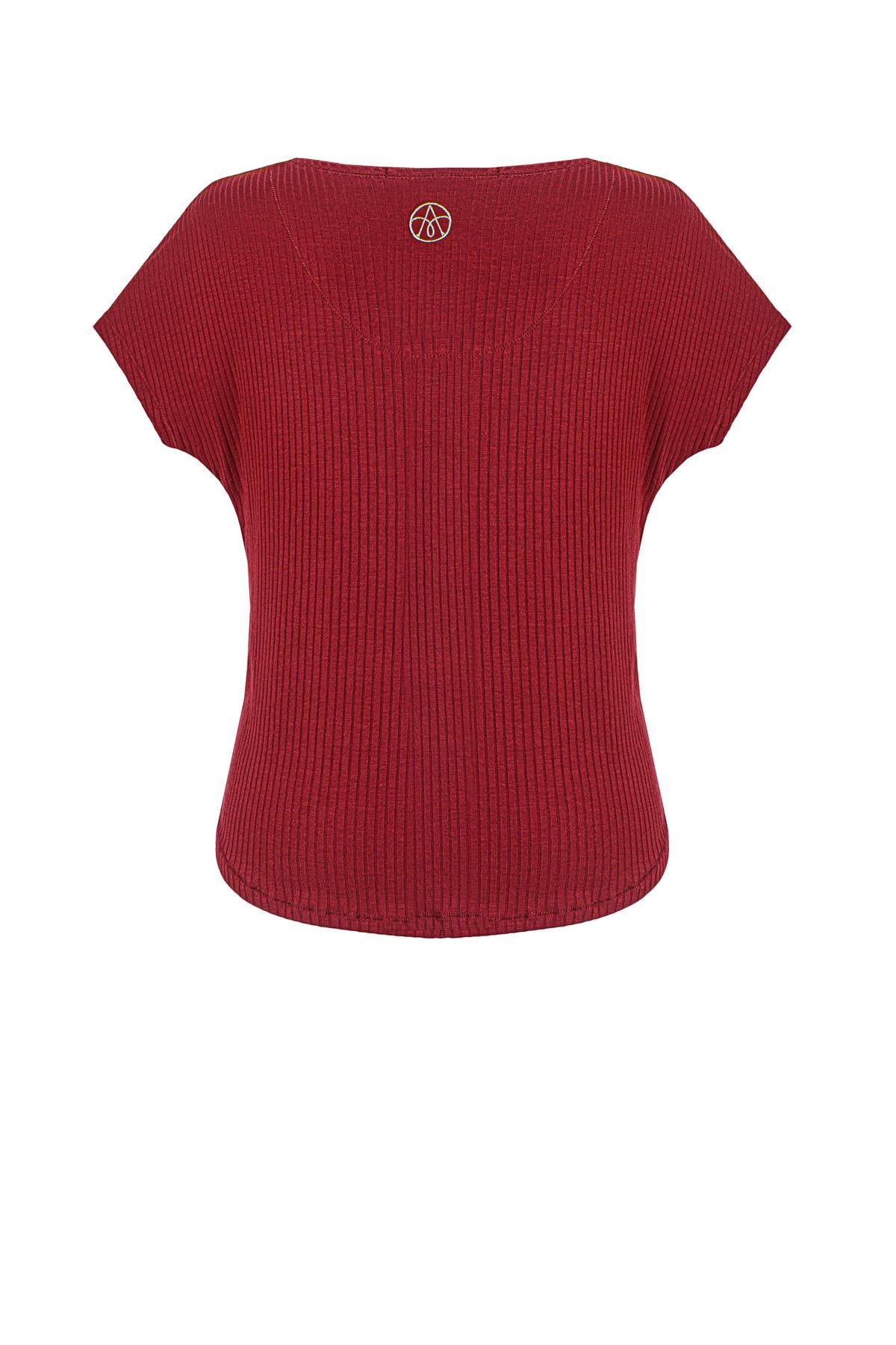 Ultra Comfort  V Shirt Wine