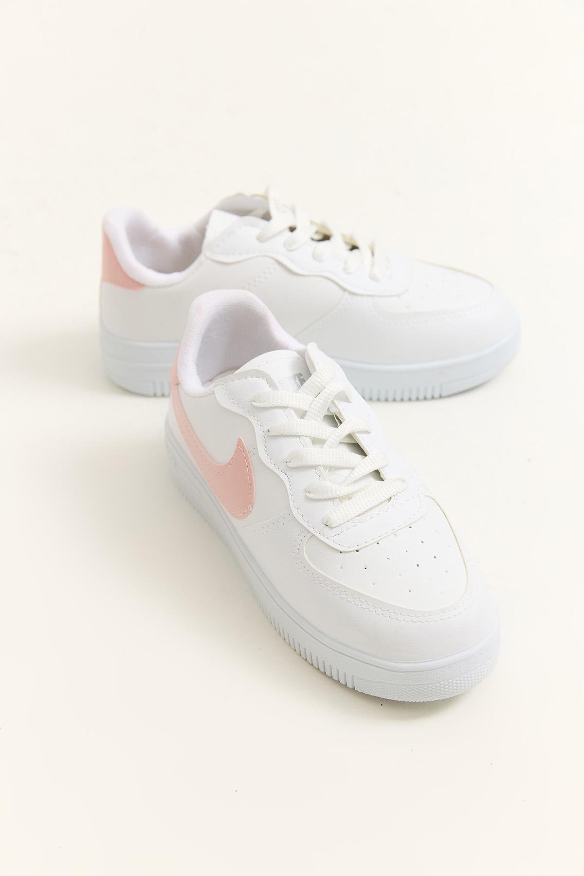 Air Model Bağcıklı Ayakkabı Pembe
