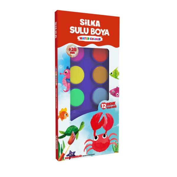 Kırtasiye Seti (5 Adet Bayraklı Balon Boyama Kitabı - 12 li Pastel Boya - 12 li Suluboya - Silgi)