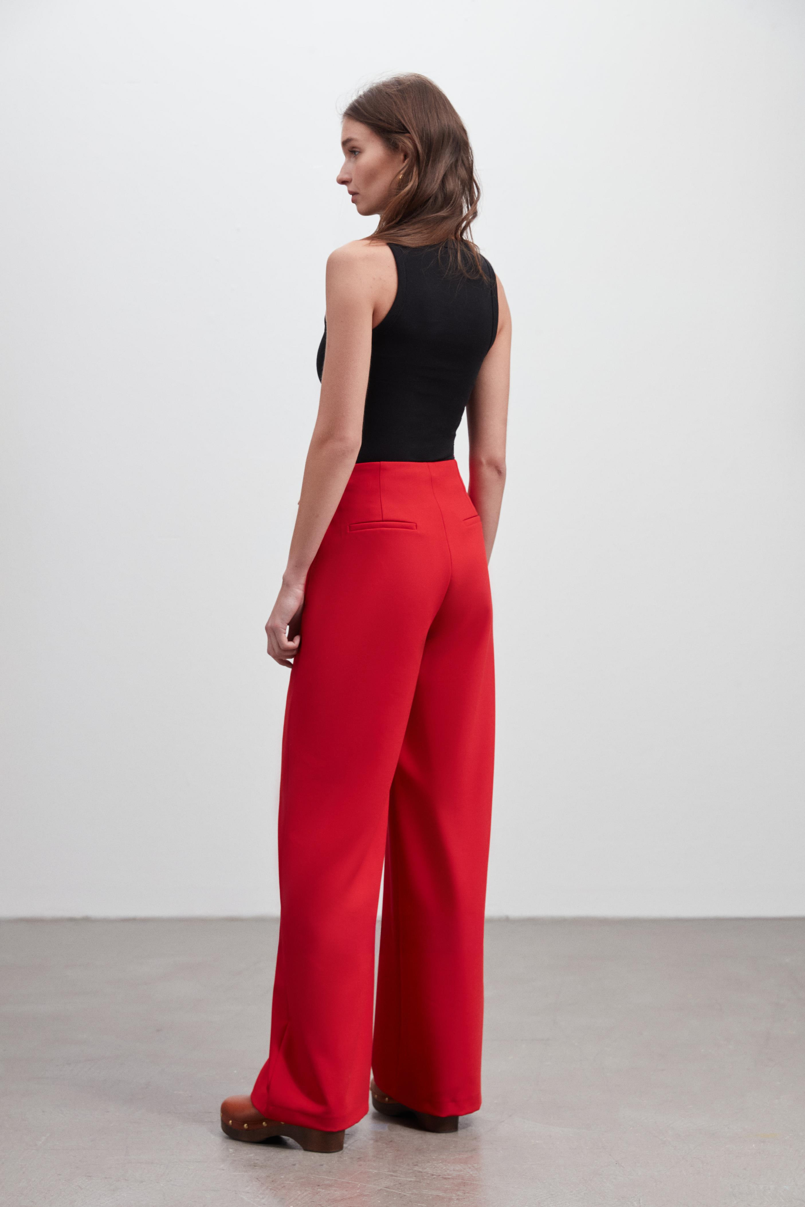 WIDE LEG PANTOLON