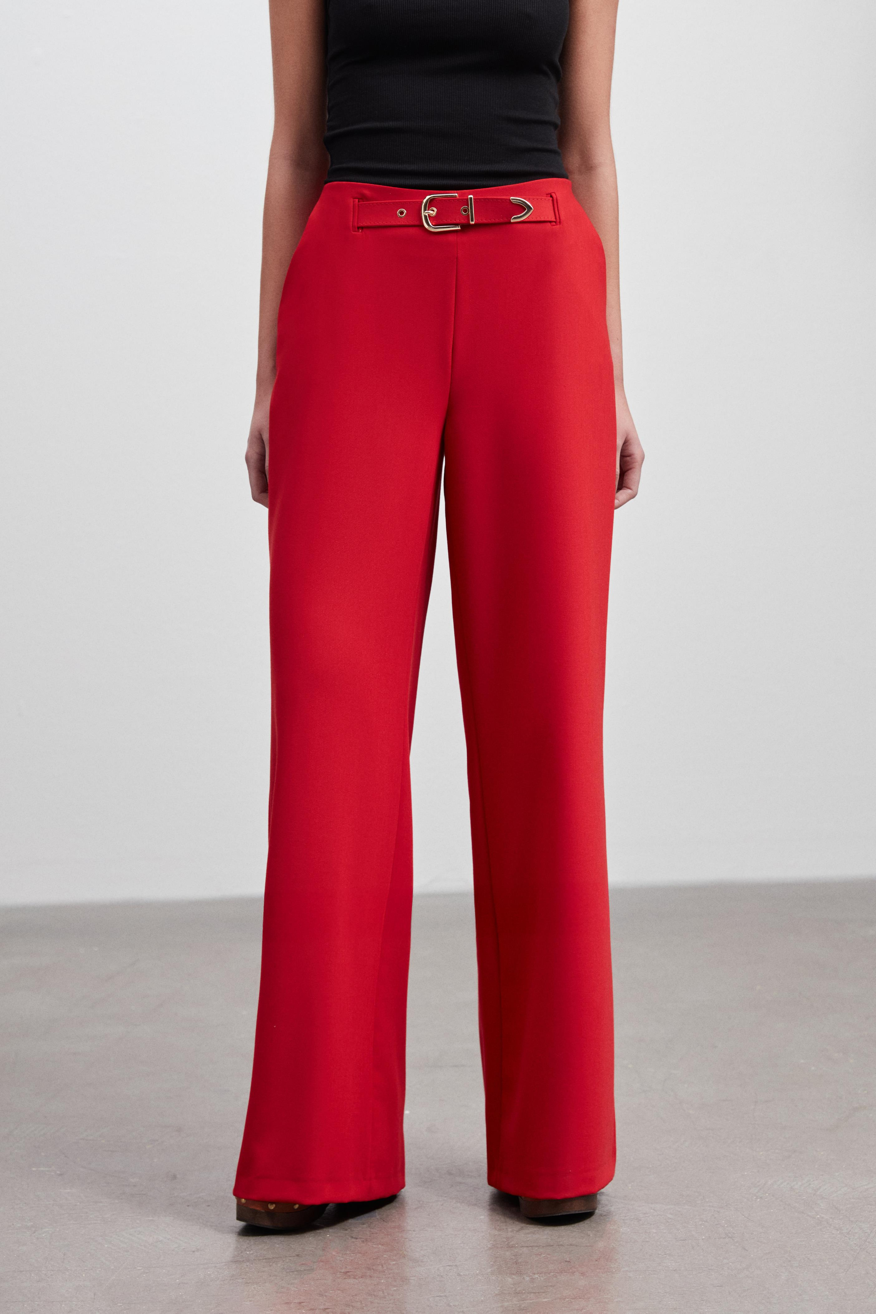 WIDE LEG PANTOLON