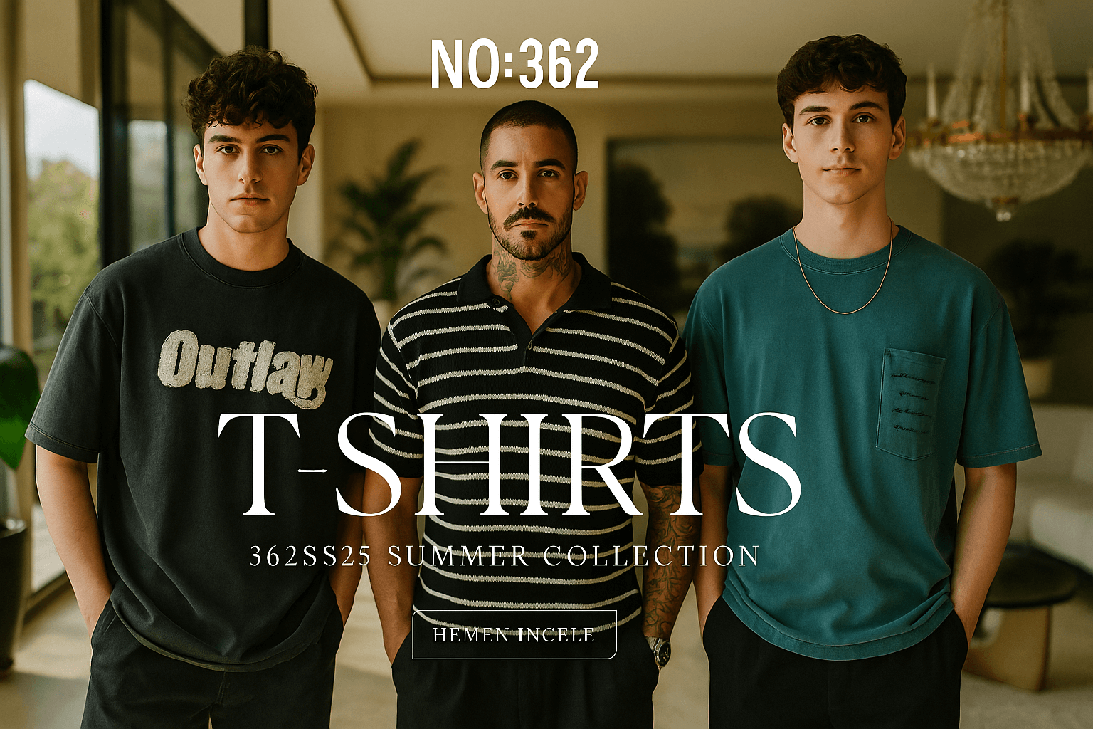 362SS25 New Tişört