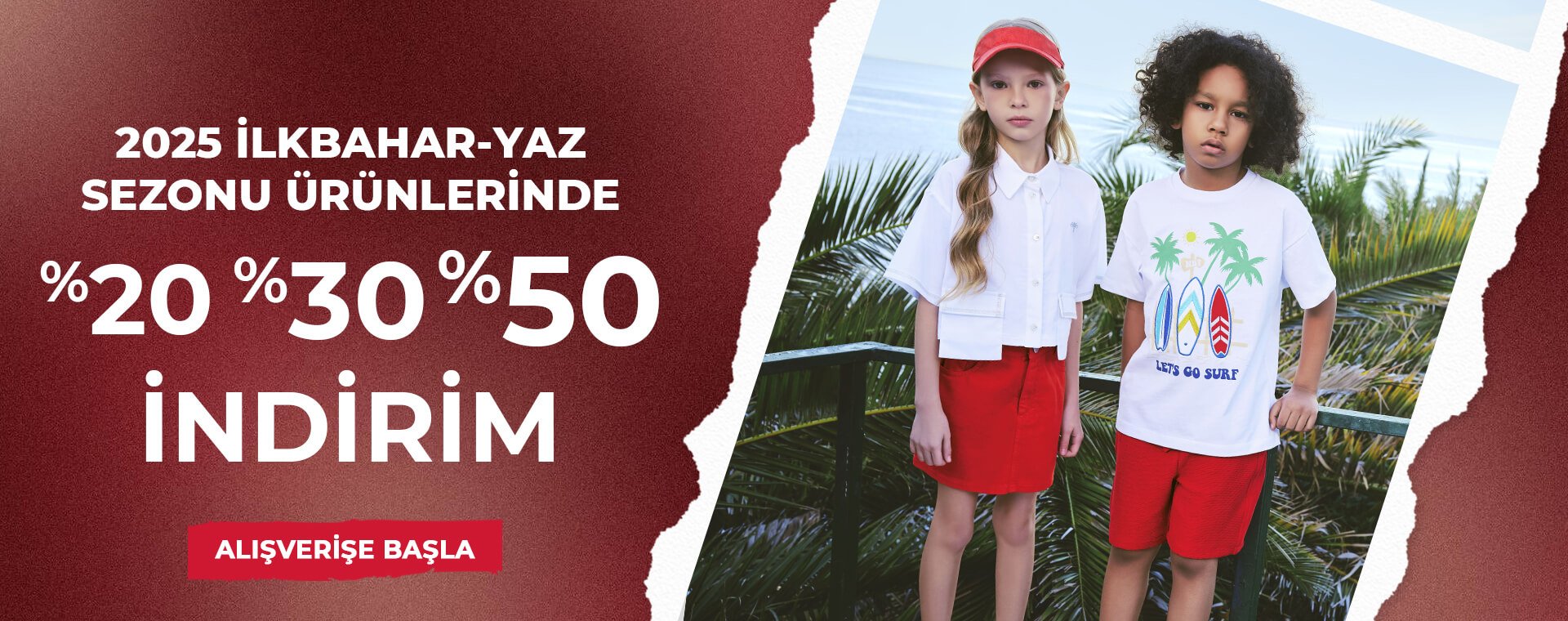 2025 İlkbahar-Yaz Sezonu Ürünlerinde İndirim