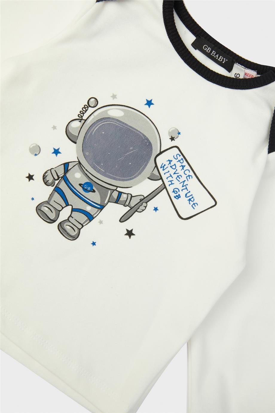 GB Baby Erkek Bebek Desenli Pijama Takımı
