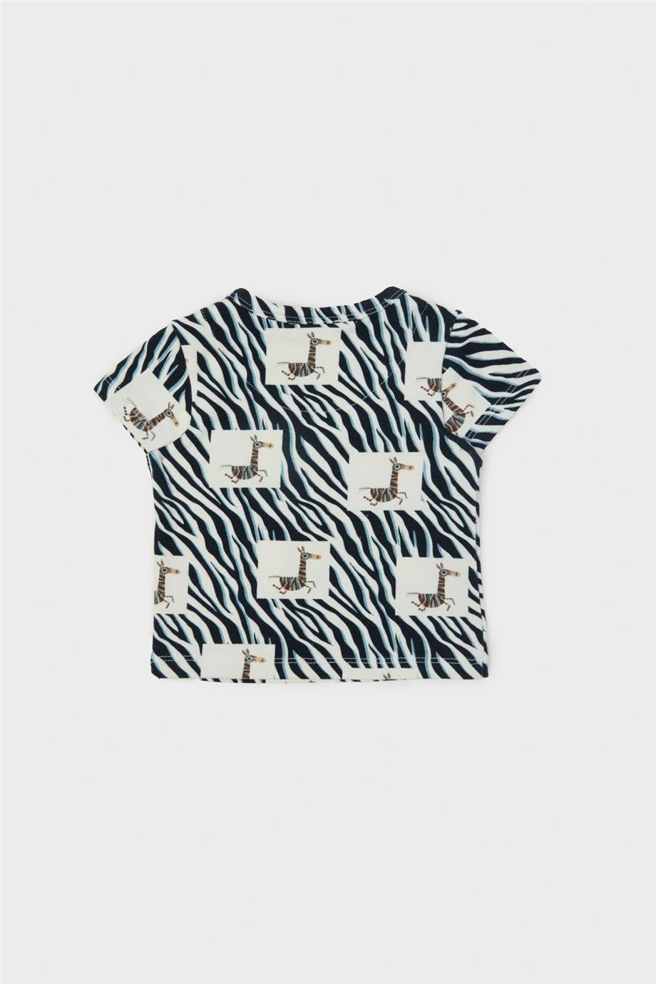 GB Baby Erkek Bebek Desenli T-Shirt