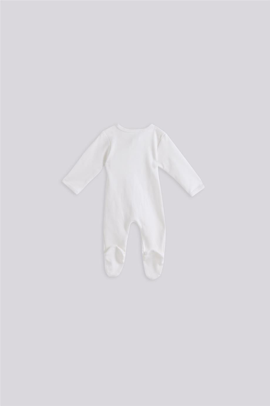 Layette Erkek Bebek Ekru Hastane Çıkışı
