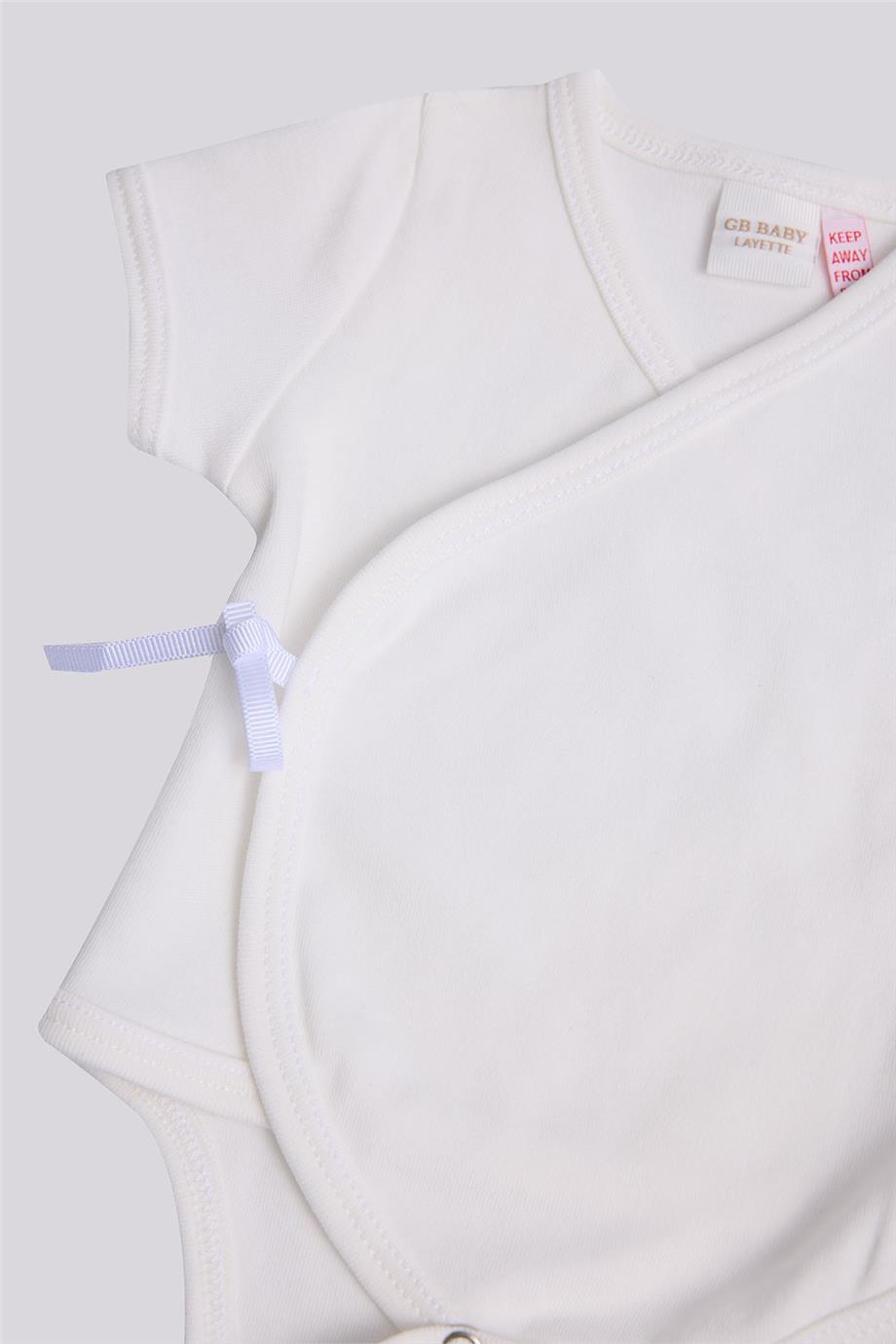 Layette Erkek Bebek Ekru Hastane Çıkışı