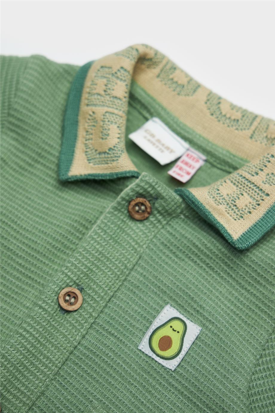 Layette Erkek Bebek Yeşil Ceket