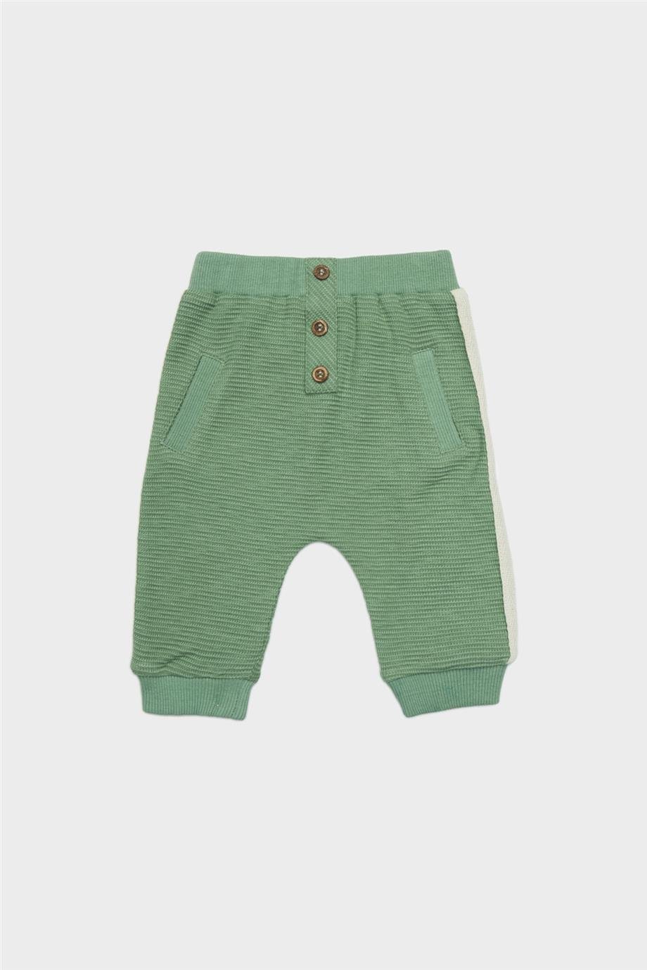 Layette Erkek Bebek Yeşil Pantolon