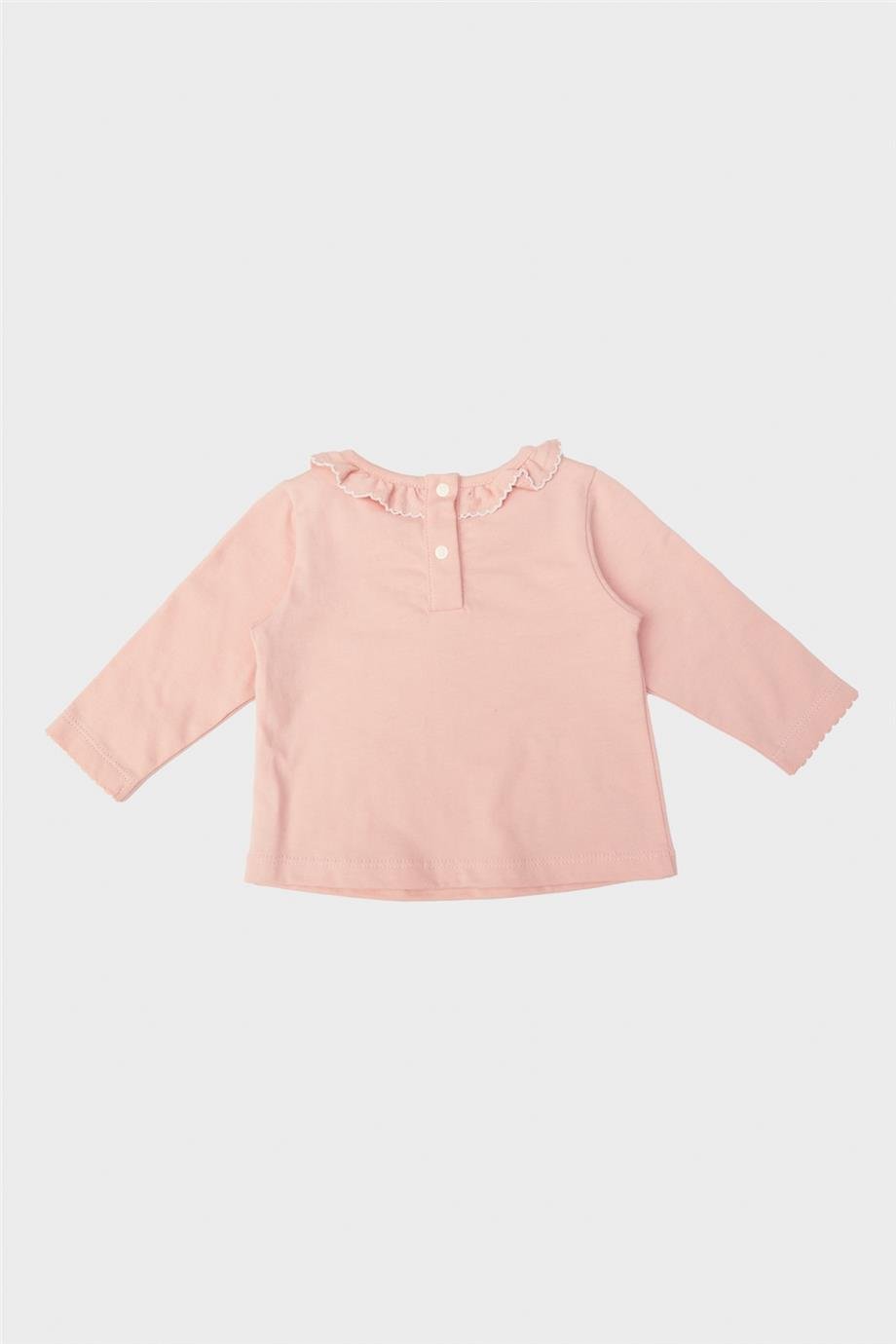 Layette Kız Bebek Pembe T-Shirt