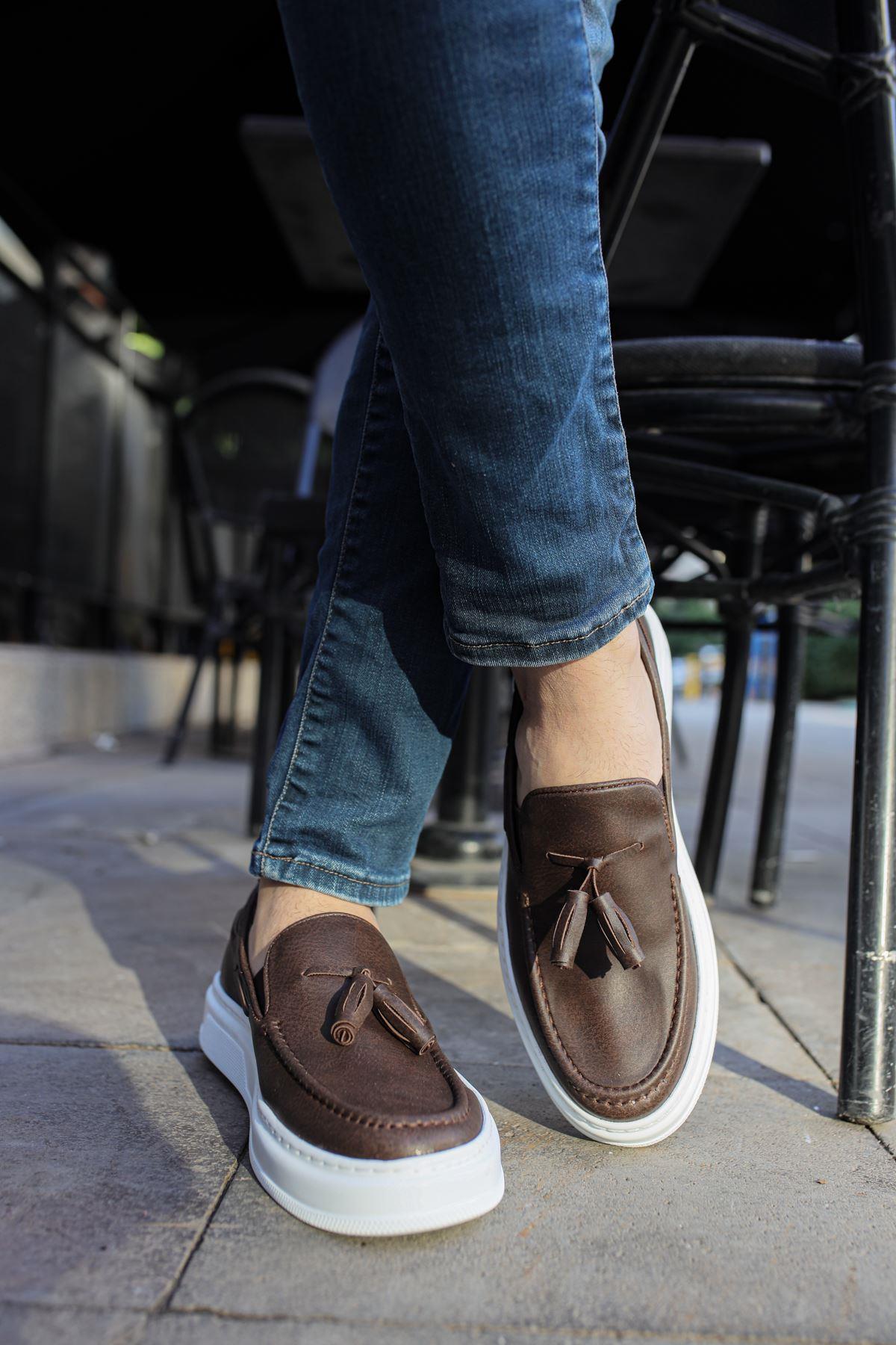 CH127 CBT Loafer X Erkek Kahve Ayakkabı