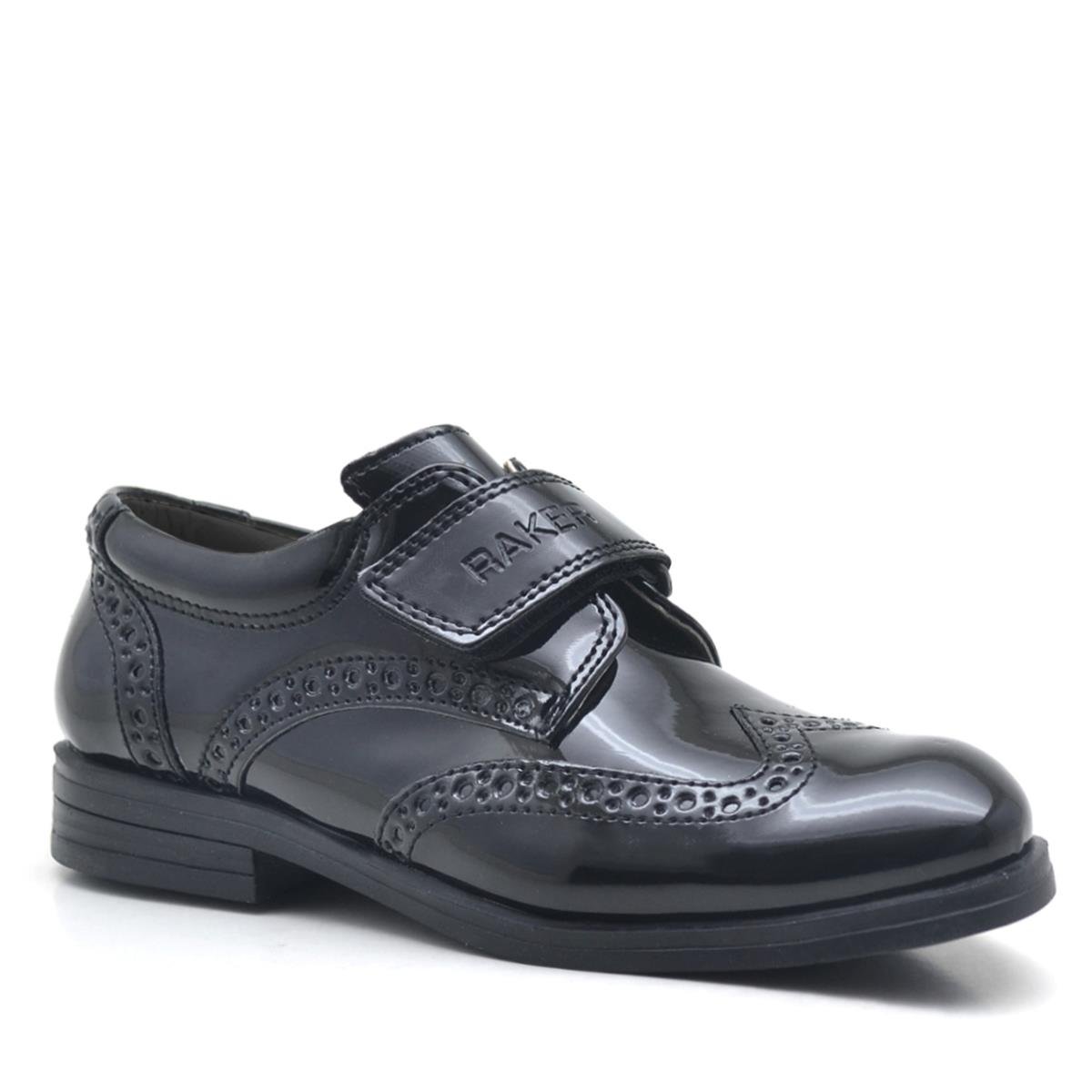 Rakerplus Titan Boys for Ceramonies Patent Leather Classic Shoes