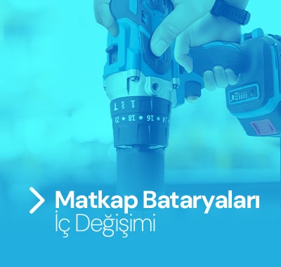 matkap bataryası değişimi