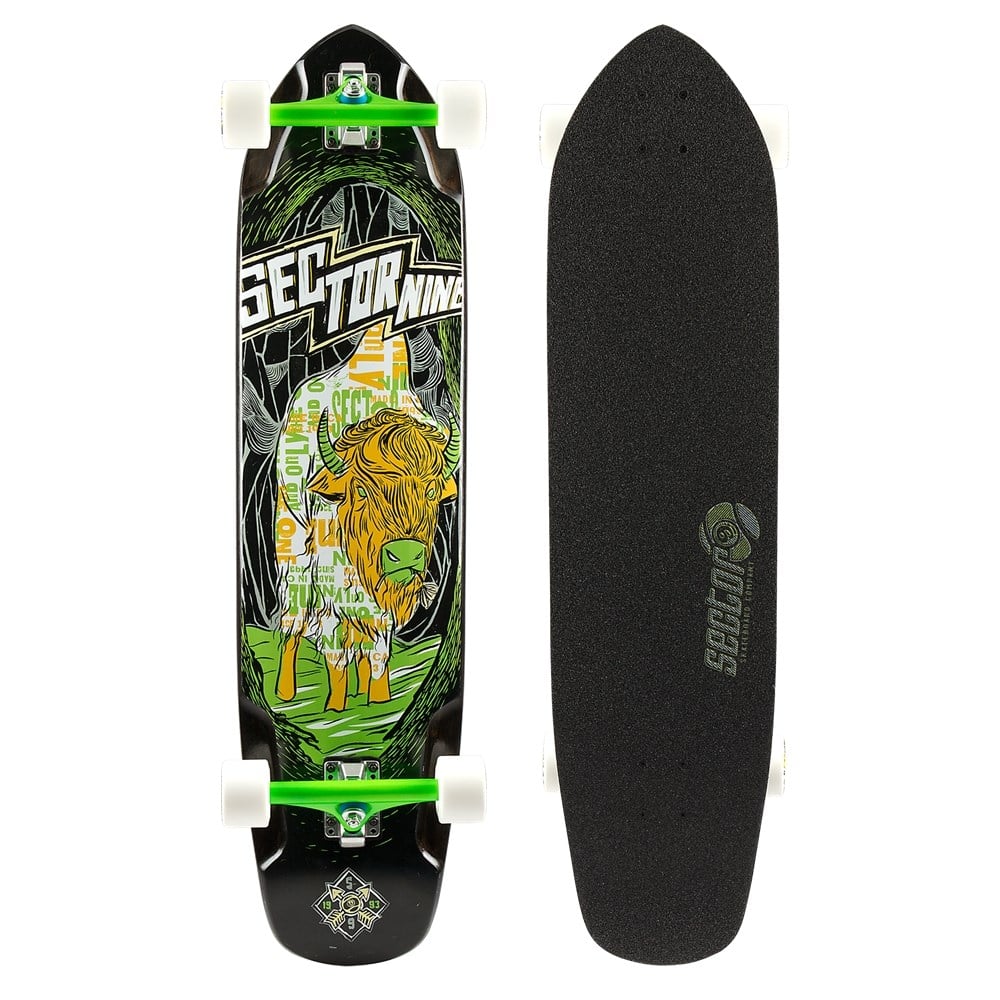 SECTOR 9 | Sector 9 MINI DAISY 37.5 Black | 97635 | Longboard
