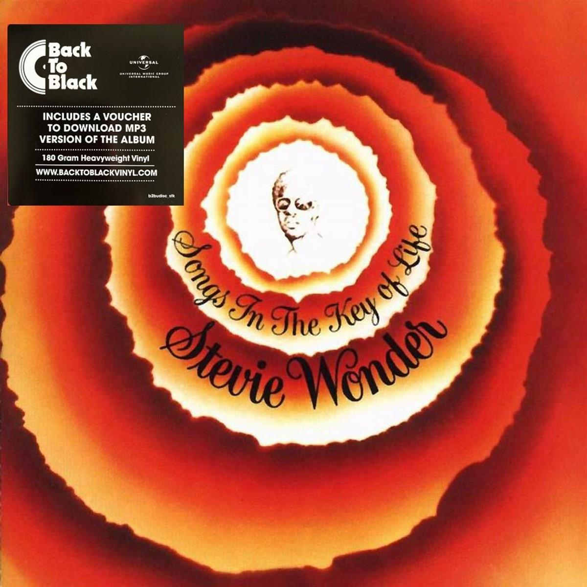 Stevie Wonder - Songs In The Key Of Life (2 LP + 1 Single Plak)