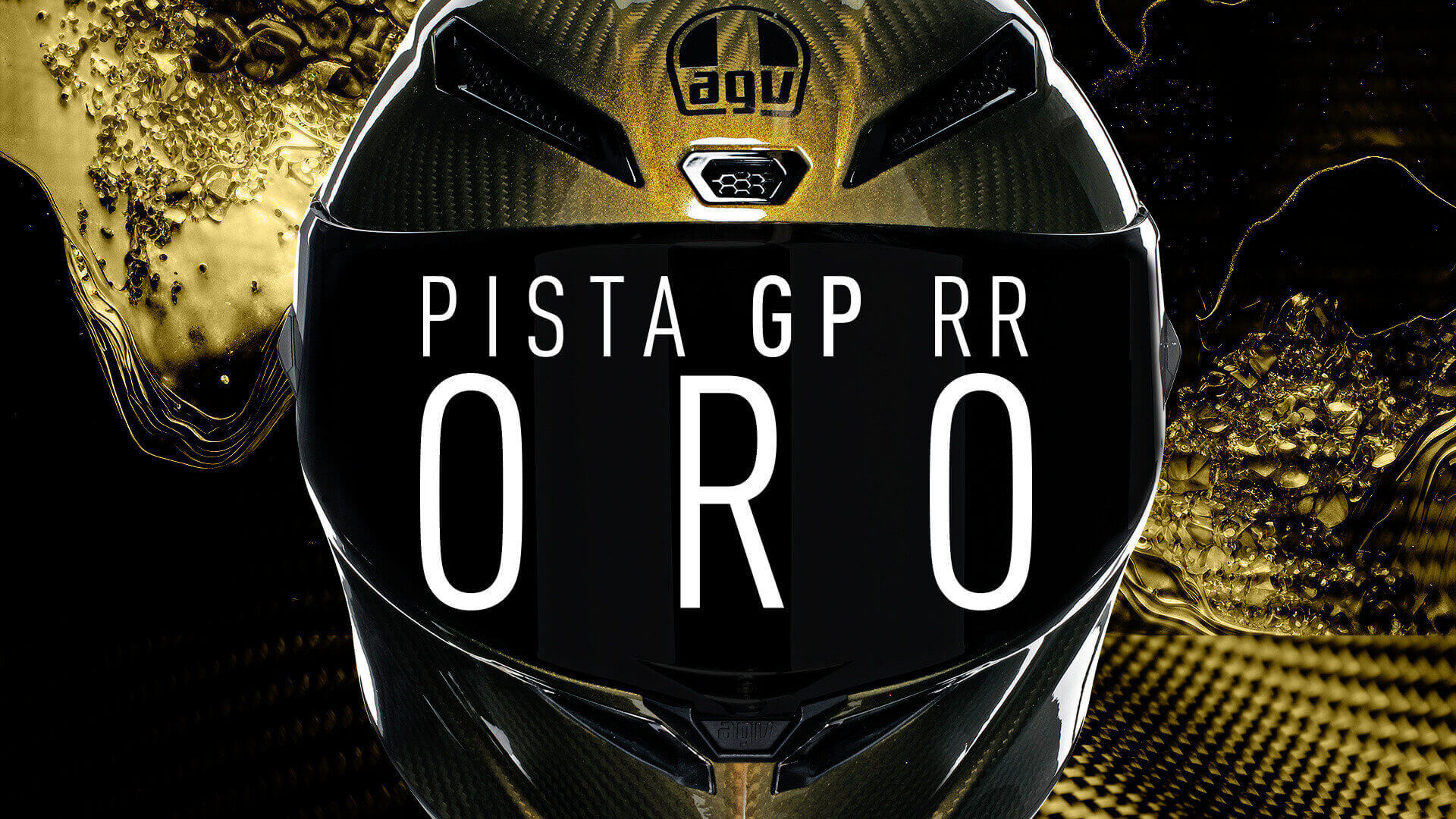 Agv Pista GP RR Mplk Oro Gold Kapalı Kask