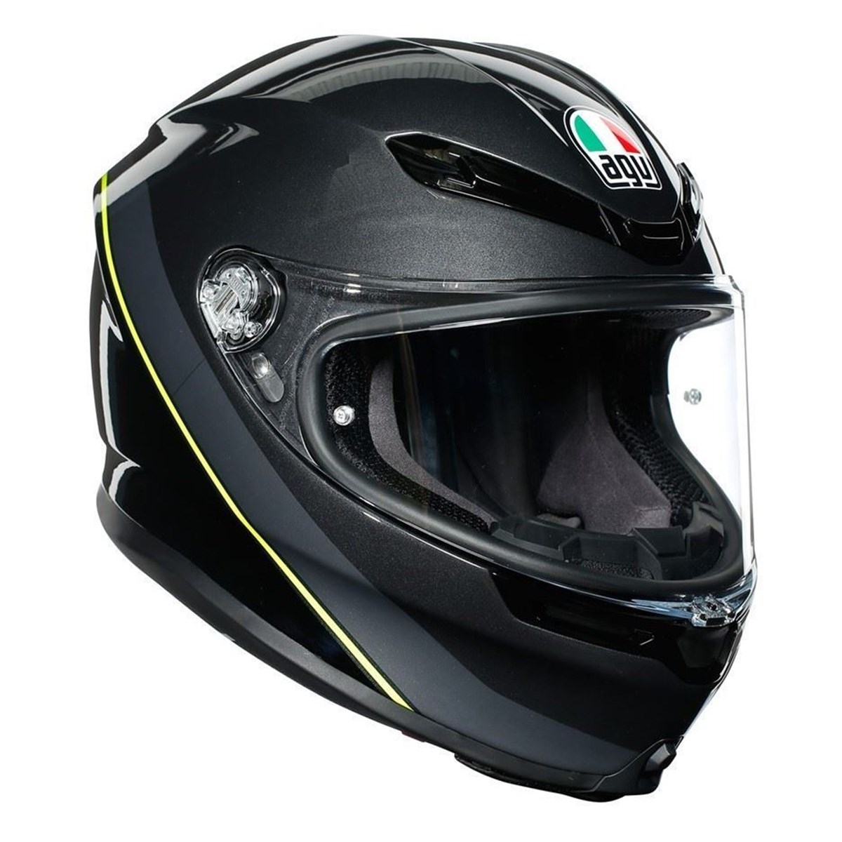 agv k6 multi Agv Helmet Safety Agv K6 Safety Rating Agv K6 Multi Mini Gunmetal Black  Yellow Kapalı Kask