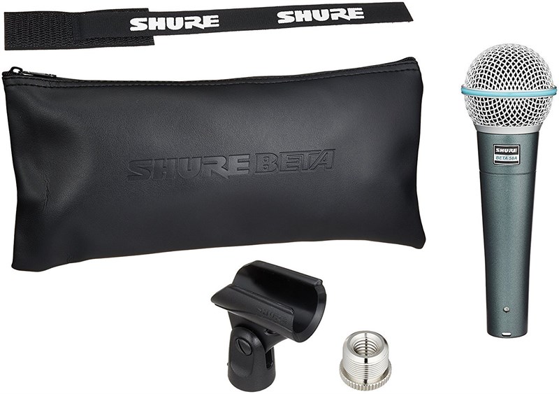 Shure BETA 58A Vokal Mikrofonu