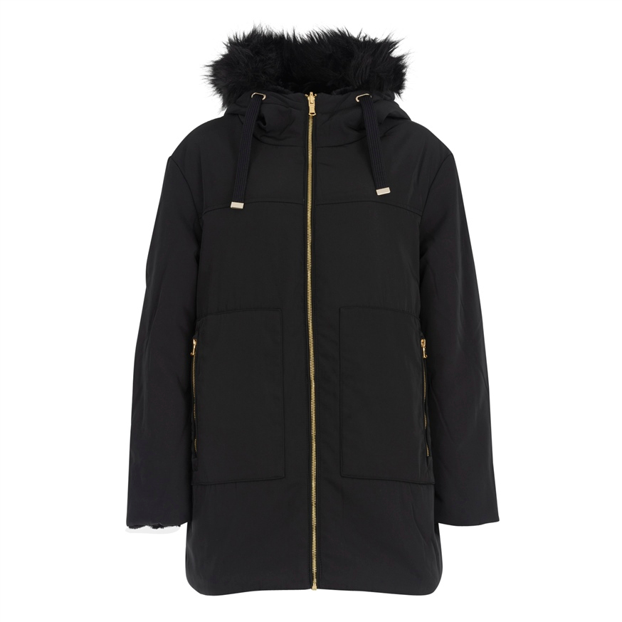 MAVI JEANS 110676-900 KADIN PARKA SIYAH MAVI JEANS 110676-900 KADIN PARKA SIYAH