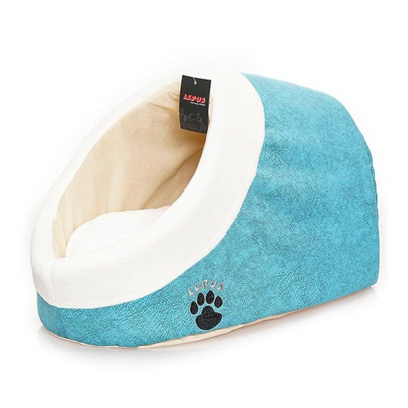 Lepus Alaska Kedi ve Küçük Köpek Yatağı Mavi