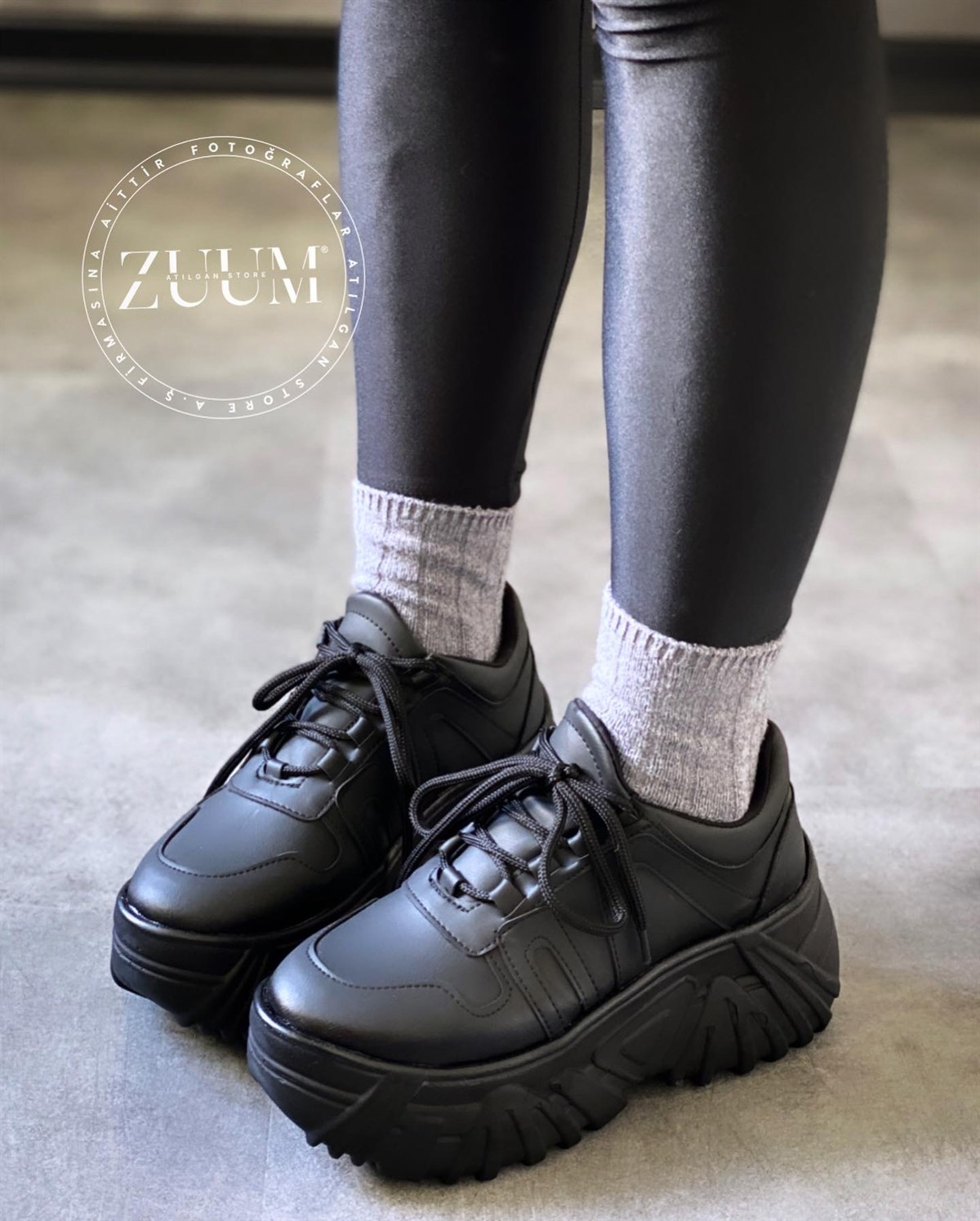 Diver Kadın Spor Ayakkabı - Siyah